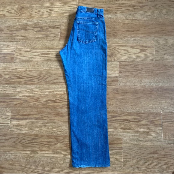 SOLD Vintage Lee High Rise Straight Leg Jeans Made In Mexico - Picture 4 of 11